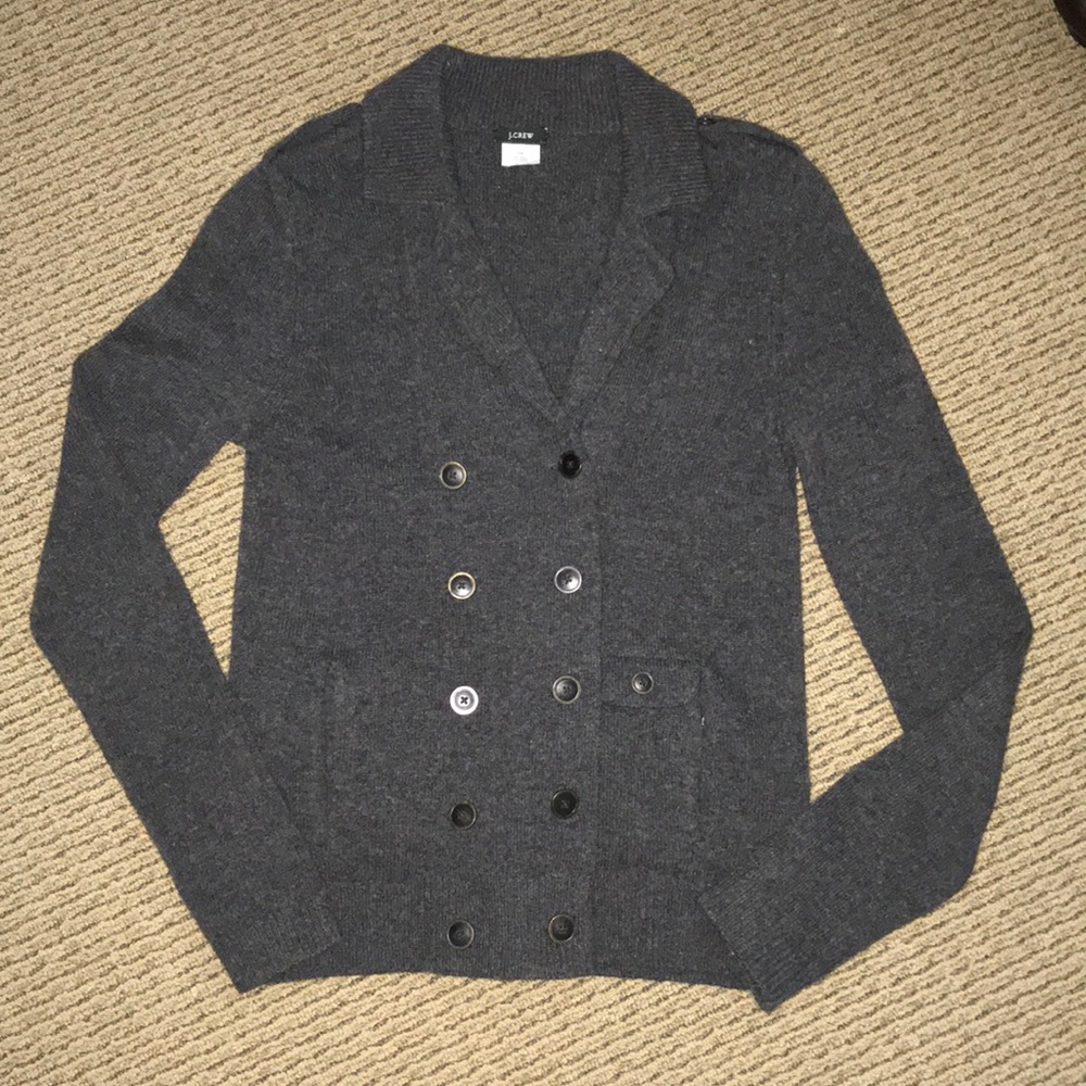 J crew cardigan sweater xs